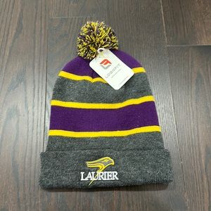 LAURIER Knit Beanie with Pom Pom
